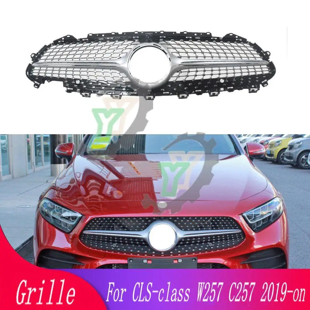 C257 Grill For mercede CLS Class W257 Facelift Car Front Grille For CLS300 CLS350 CLS450 CLS53 CLS400 CLS500 2020 2021 2022 2023