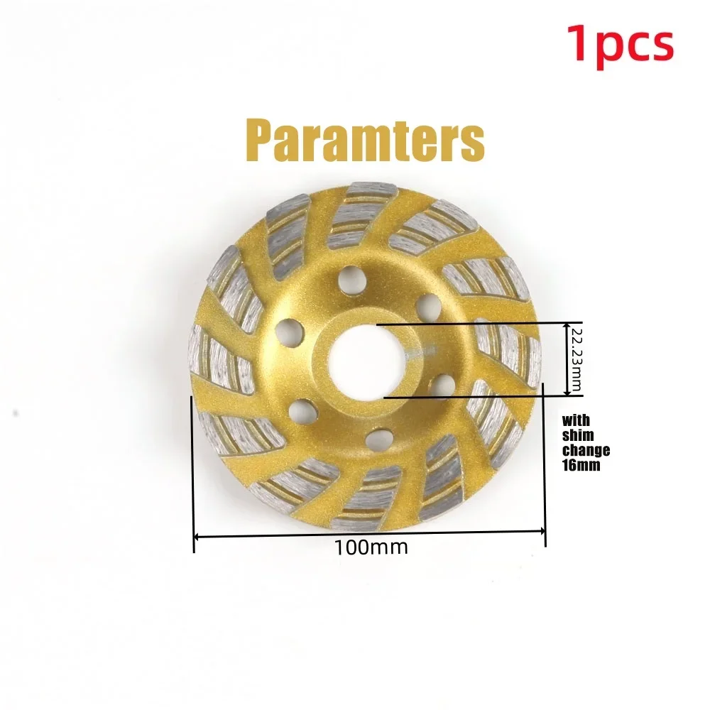 1/2Pc Kim Cương Mài Khắc Gỗ Đĩa Bánh Xe Đĩa Bát Hình Rổ Dáng Cốc Xay Bê Tông Đá Hoa Cương Đá Gốm Cắt đĩa Dụng Cụ