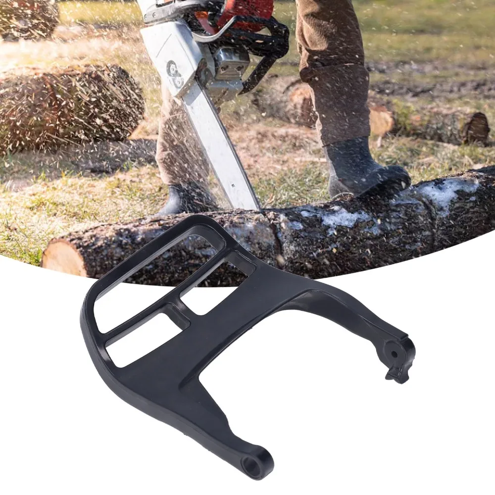 Durable Black Chainsaw Brake Handle Curved ABS Chainsaw Brake Cover Easy Install Lightweight Chain Brake Handle for STIHL MS382