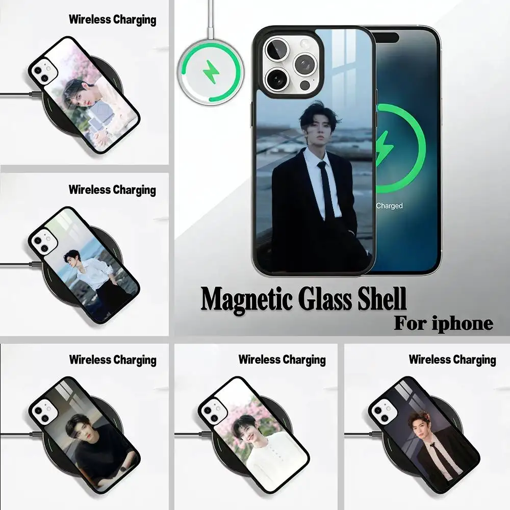 

C- Chen Zheyuan-Actor Phone Case For IPhone17 16 15 14 13 12 11 Pro Max 16/15/14Plus Wireless Charger Cover Funda