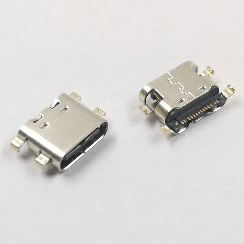 2-10PCS SMT USB 3.1 Type-C 14pin female connector For Mobile Phone Charging port Charging Socket DIY PCB Design Power Jack