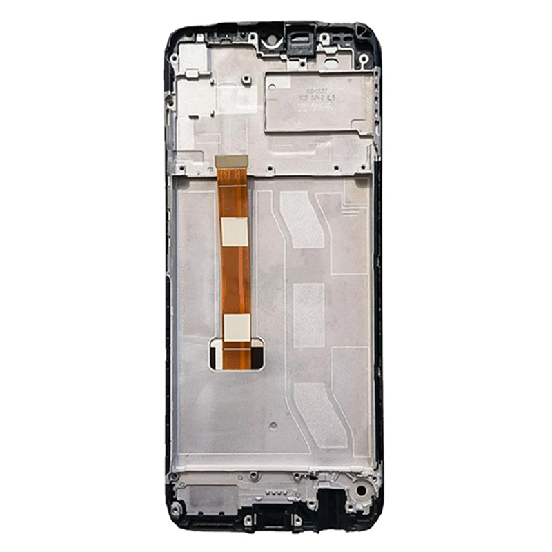 For Realme C25s Grade S OEM LCD Screen and Digitizer Assembly + Frame Replacement Part (without Logo)