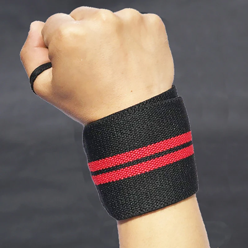 Fitness Wristband Weight Lifting Gym Cross Training 1pcs Fitness Padded Thumb Brace Strap Power Hand Support Bar Wristband