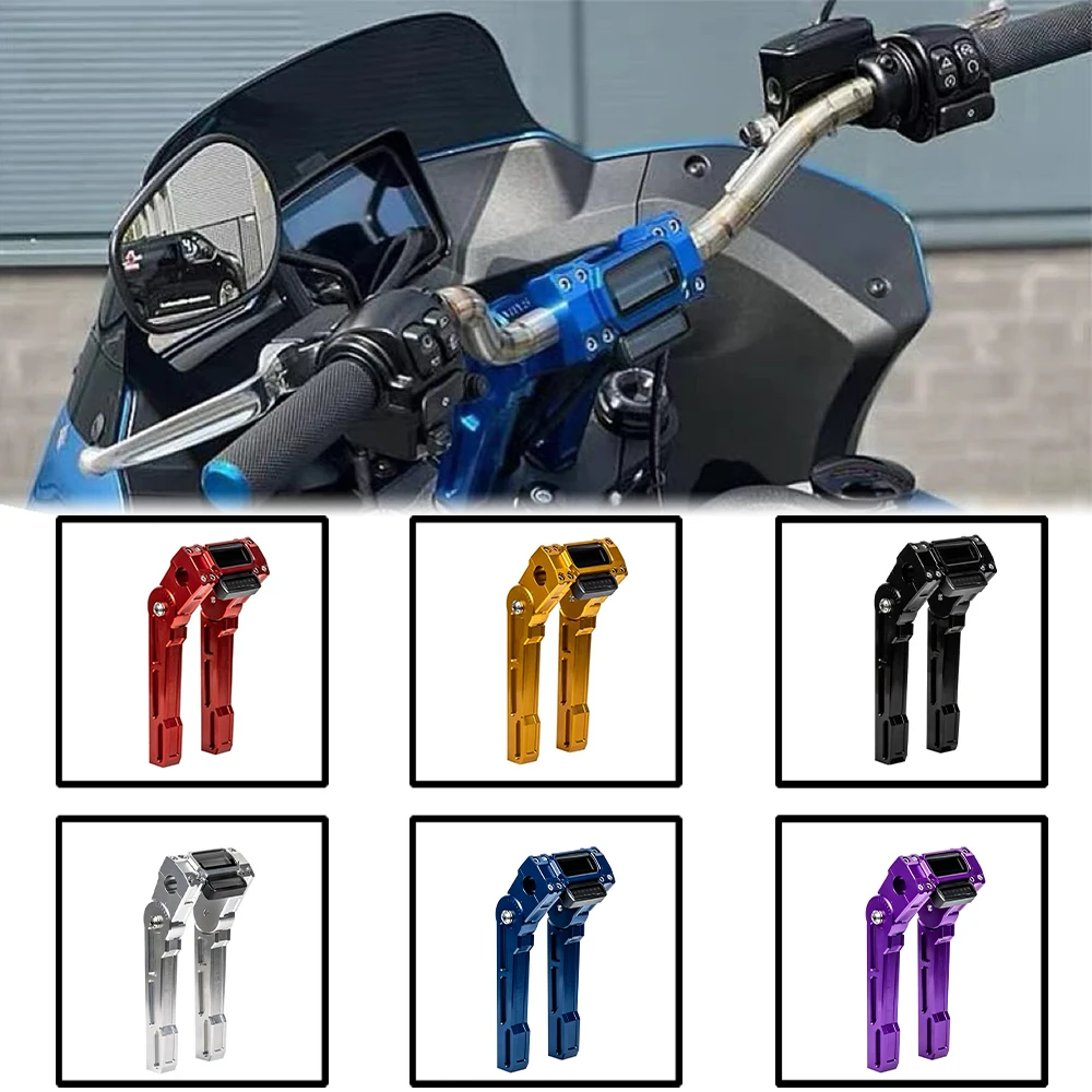 Motorcycle handle Riser clip Adjustable riser Kit 1 inch For Harley Soft tail Low Rider / S / ST Street Bob 2018-2024
