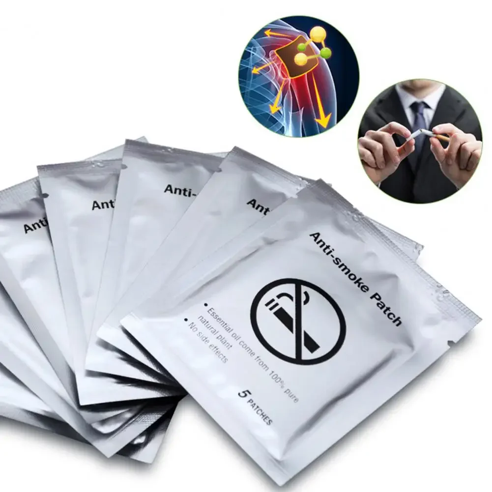 5Pcs Anti Smoke Patch Fast-acting Clean Synthetic Natural Solution Anti Smoke Patch for Home