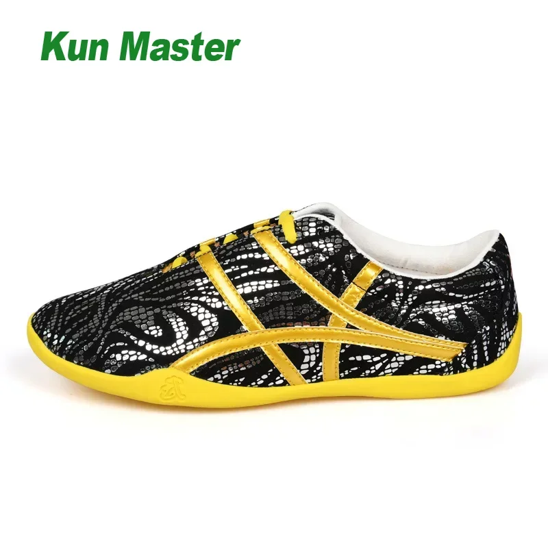 2021 Genuine Leather Kung fu Tai Chi Shoes Taekwondo Sneakers Martial Art Shoes Cowhide Leather Unisex Free Flexible Men Women