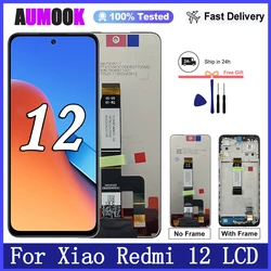 Display For Xiaomi Redmi 12 4G 5G LCD Display Touch Screen Digitizer Assembly For Redmi 12C LCD Screen Replacement Parts
