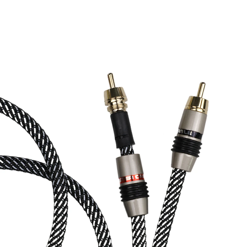 5NOFC 3.5mm to 2RCA HIFI audio cable