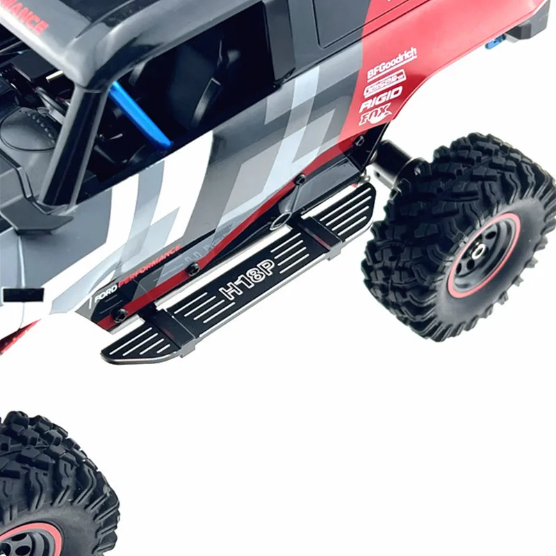 Left and Right Foot Pedals for Hyper GO MJX 1/18 H18P RC Car Metal Upgrade OP Accessories Parts