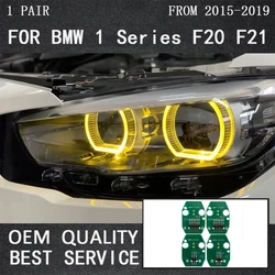 CSL-Yellow DRL Headlight LED Module Set For BMW 1series F20 F21 Turning Signal Daytime Running Lamp Plug And Play Accessories