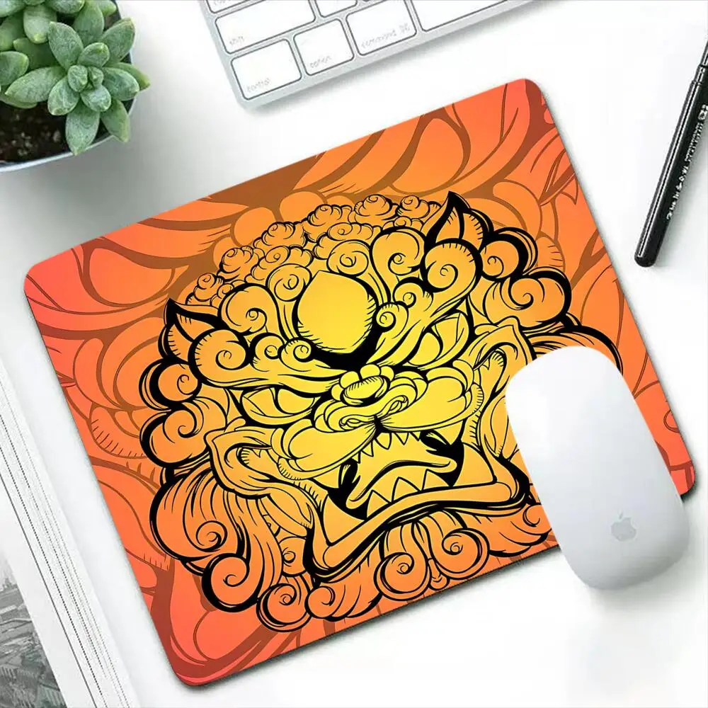 E-sports Tiger Cute Computer Laptop Gamer Keyboard Mousepad Gaming Accessories Small 18x22cm Deak Mat PC CS GO Carpet Mouse Pad