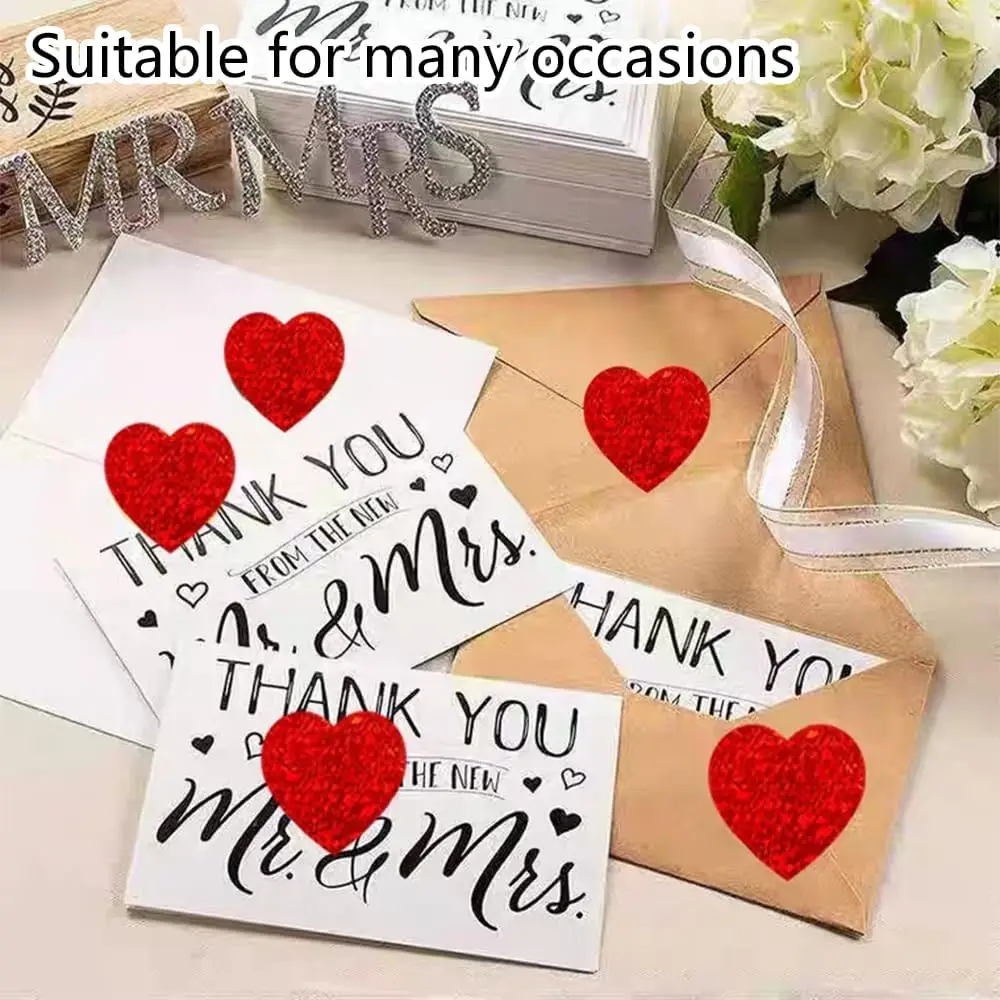 Valentine's Day Love Decorations Stickers, 1.5