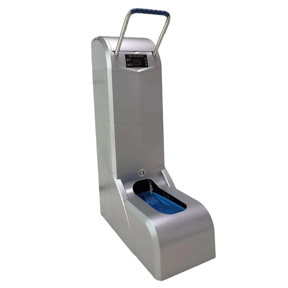 Home Use Shopping Mall Smart Shoe Cover Dispenser Automatic Protector Machine Wrapping