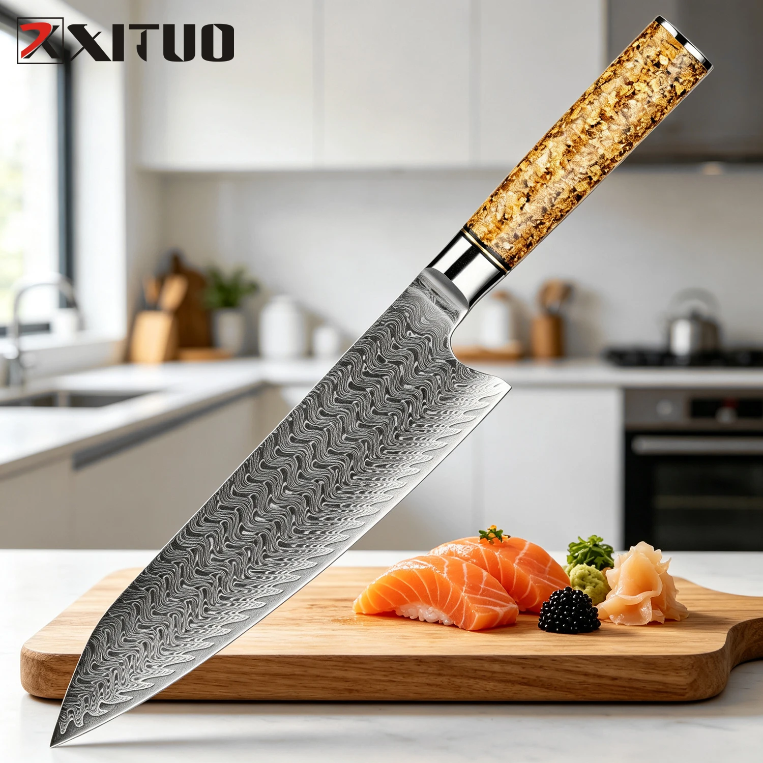 Meal Prep Japanese - Faca de Chef Japonesa XITUO de