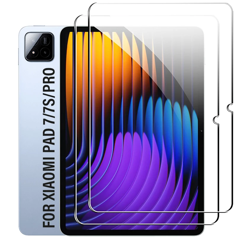 

HD Clear Screen Protectors For Xiaomi Mi Pad 7 7Pro 9H Ultra Clear Tempered Glass Film For Mi Pad 7S Pro Tablet Accessories