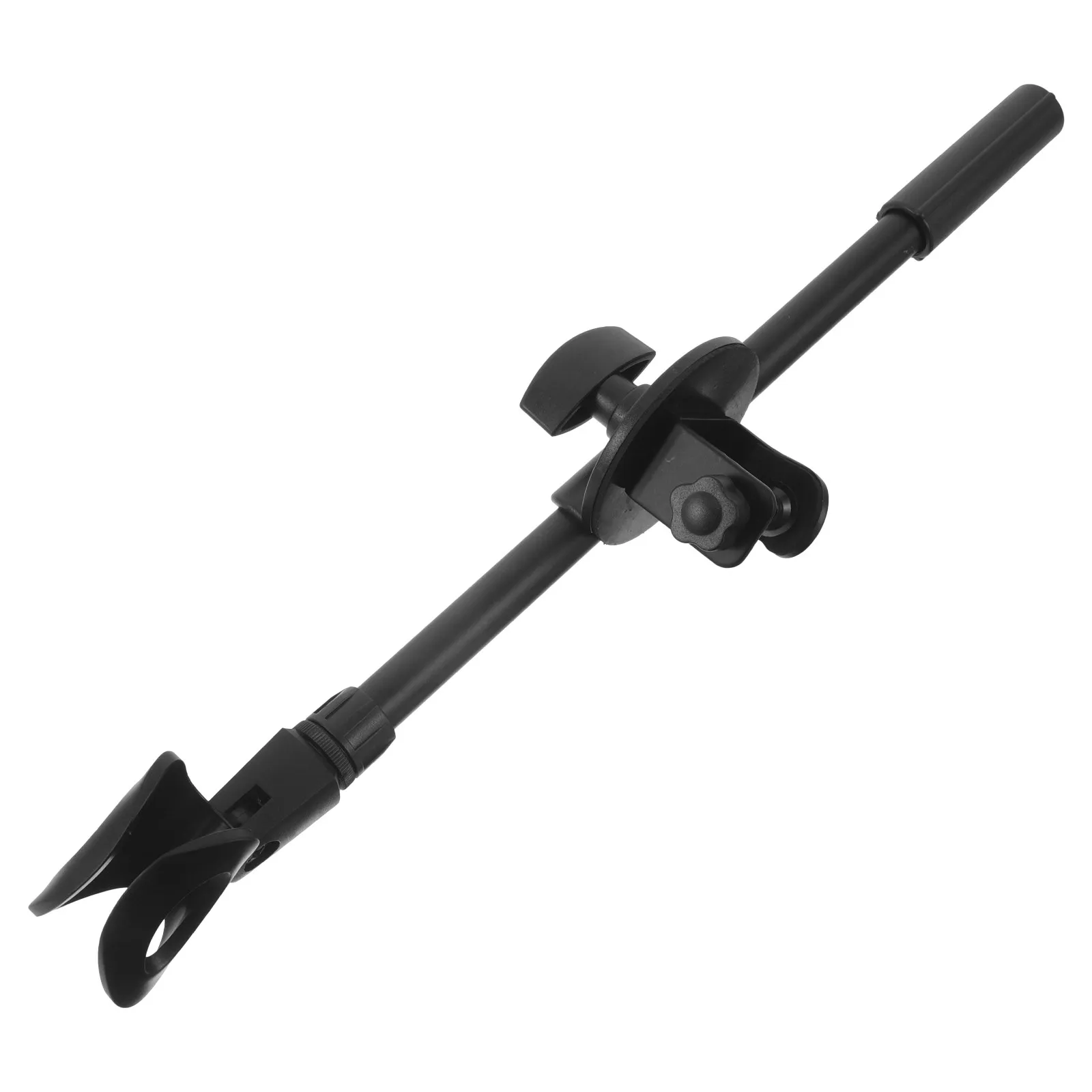 Angled Mini Mic Clip Arm Connector Horizontal Clamp Handheld Stand Adjustable Interlocking Holder