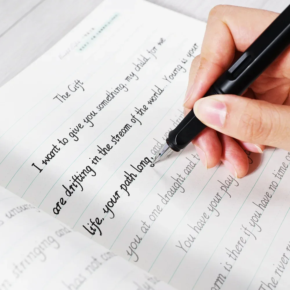 Englisches Schreibheft für Kalligraphie, Bücher für Erwachsene, Worthandschrift, italienisch, kursisch, rund, Druck, italienisches Englisch, Übungsbuch – Detail 6