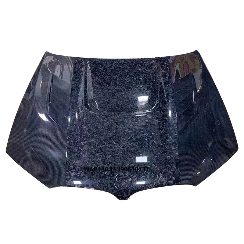 

CS Style Half Forged Carbon Fiber Front Engine Hood Bonnet New Condition for X3 X3m X4 X4m F97 F98
