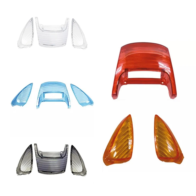 For Honda DIO50 ZX50 AF34 AF35 Motorcycle Scooter Rear Brake Light Cover Tail Light Glass Cover Taillight Cap