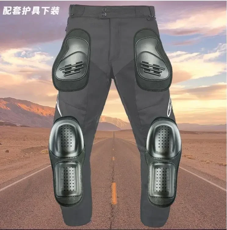 High Quality with Pad! autorcycle riding safety trousers/ Motorcycle pants Knight's pants outdoor sport trousers