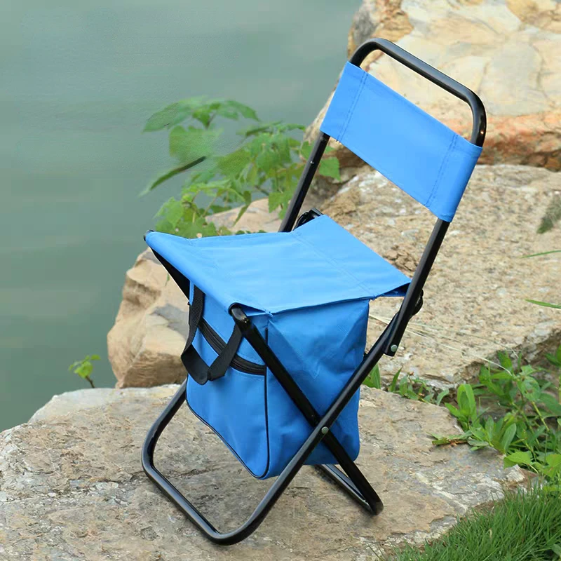 New Portable Folding Camping with Box Chair Detachable Beach Fishing Chair Ultralight Travel Camping Hiking Picnic Seat Tools