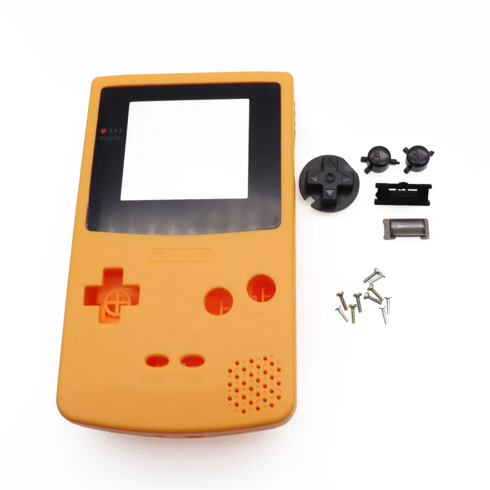 Do obudowy konsoli Gameboy Color GBC Classic Plastikowa obudowa z przyciskami