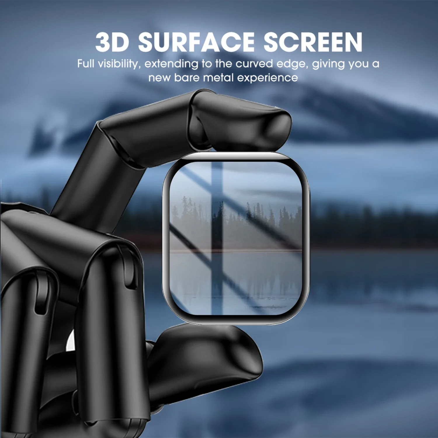 HD Clear Soft Screen Protectors Film voor Redmi Watch Move Smartwatch Volledig gebogen beschermfolie Cover Krasbestendig