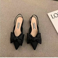 ZapatosdemujerFashion femmes chaussures été nouvelle chaussure plate pointue anti-dérapant polyvalent femmes talons léger à semelles souples sandale pour femmes 3