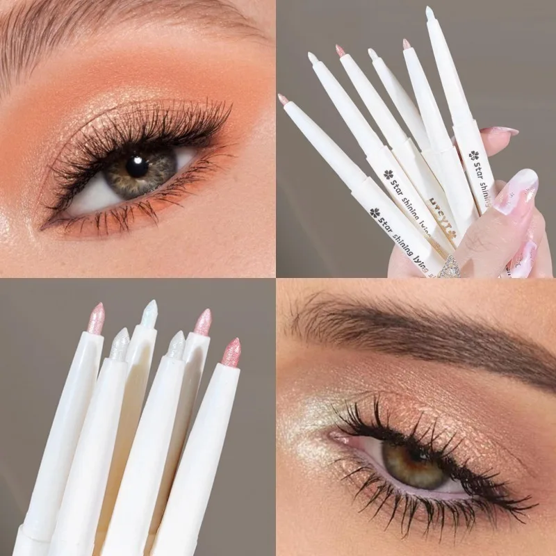 1 ombretto stick, selezione multicolore, evidenziazioni occhi, illumina gli occhi, impermeabile e resistente al sudore, cosmetici per occhi