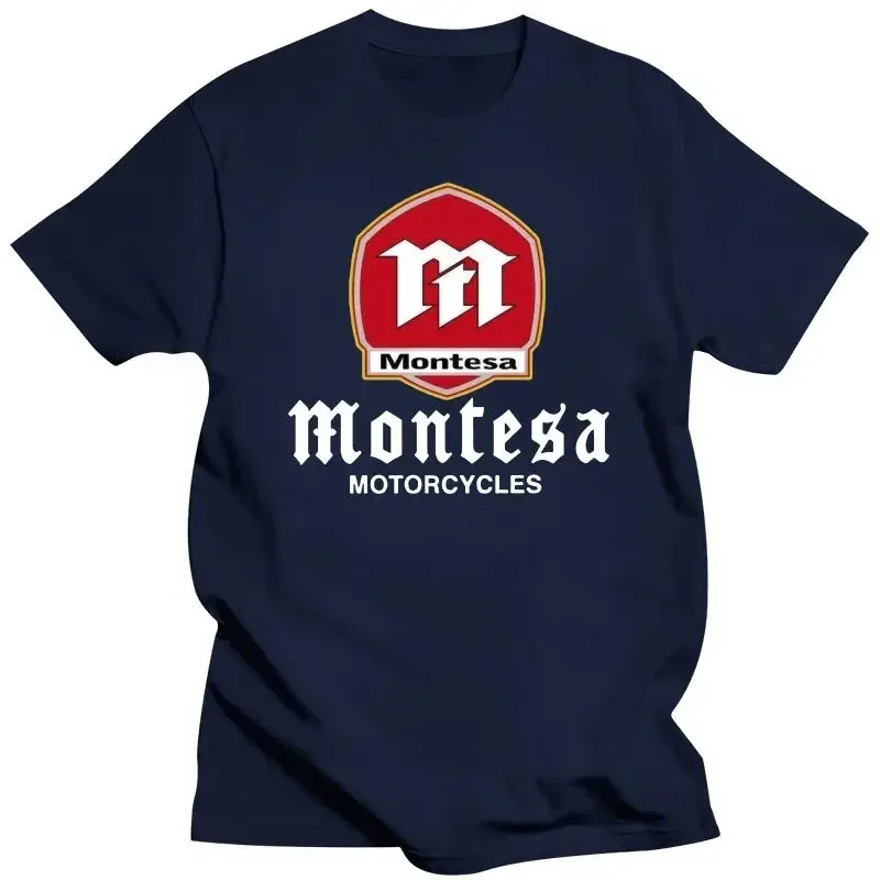 Montesa เสื้อยืดสำหรับผู้ชายเสื้อยืดสำหรับขี่มอเตอร์ไซค์เสื้อยืดผู้ชายมียี่ห้อเสื้อยืดผ้าฝ้ายสำหรับฤดูร้อน