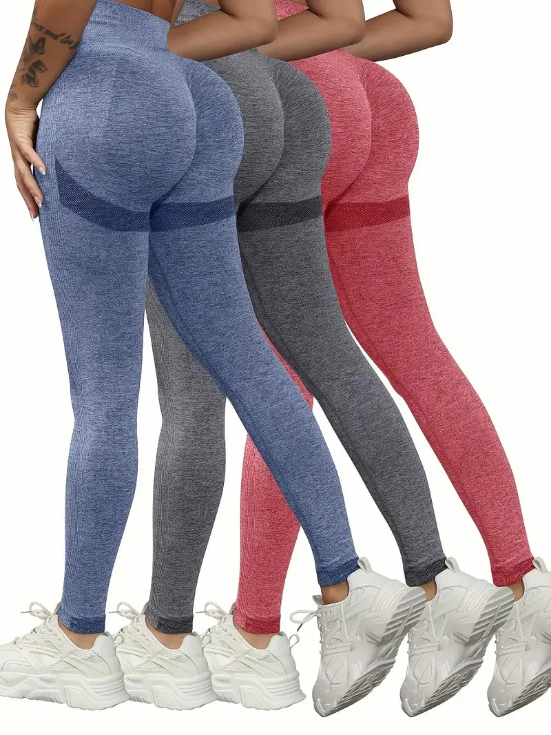 Super Soft Leggings for Women High Waisted Tummy Control No See Through Workout Yoga Running Pants Leggings