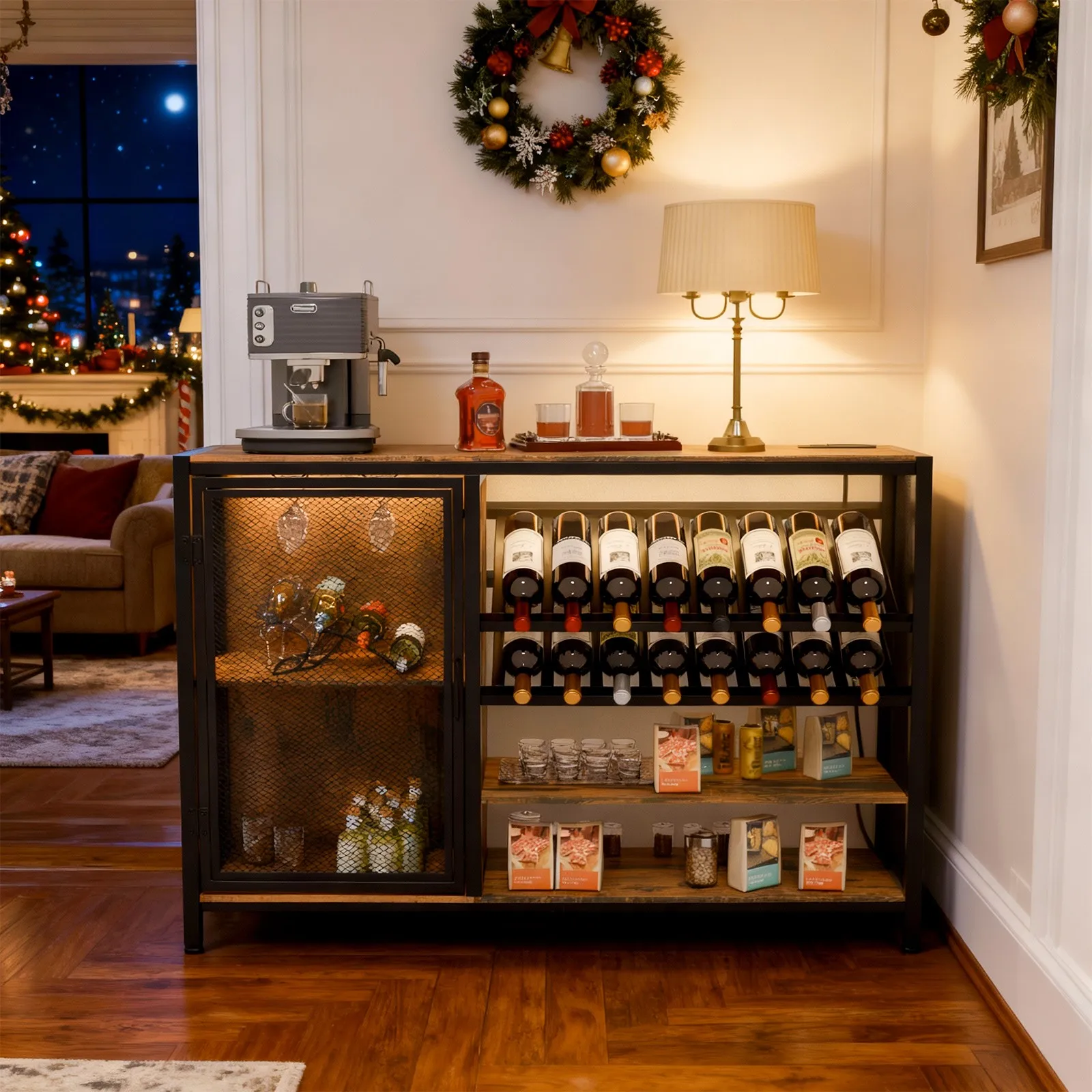 Wine Cabinet With P…