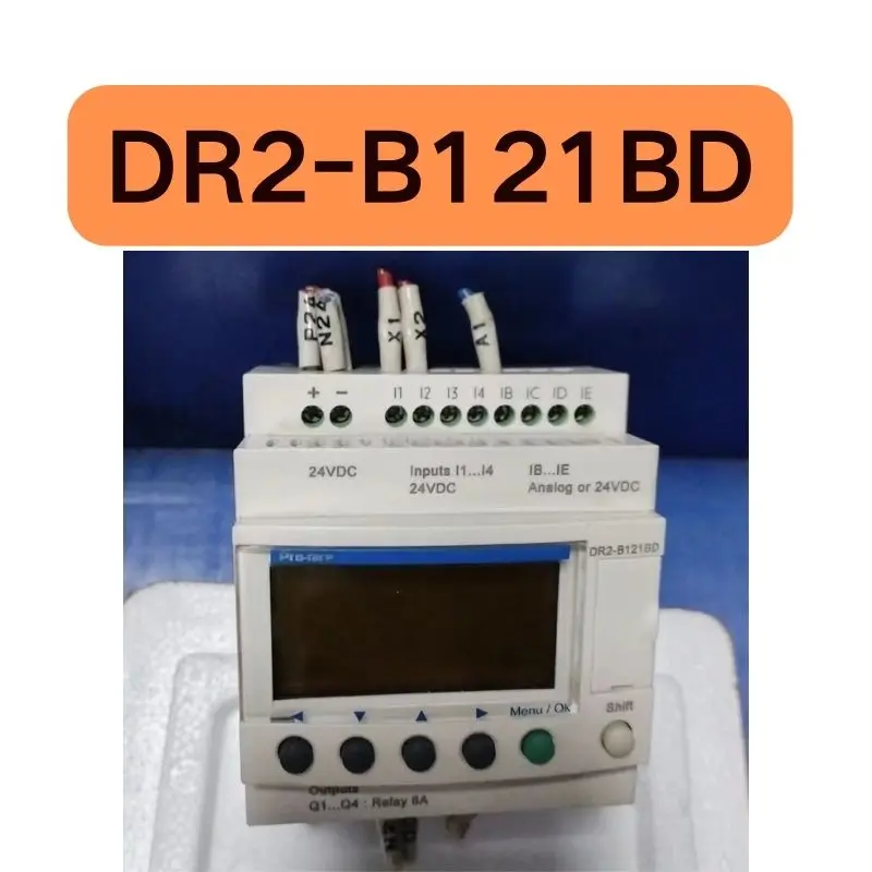 The second-hand DR2-B121BD logic controller tested OK and its function is intact