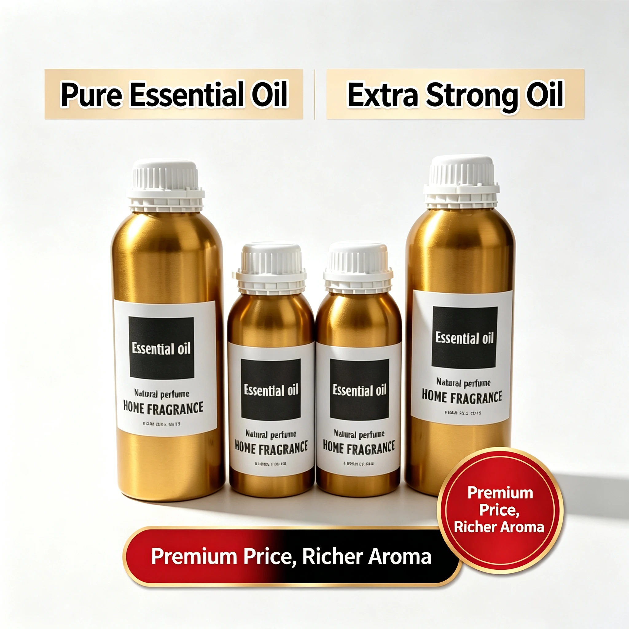 Bulk 1L Premium Hotel Aroma Refill Oil, Long Lasting Fragrance Oil for Commercial & Home Aroma Diffuser Air Freshener