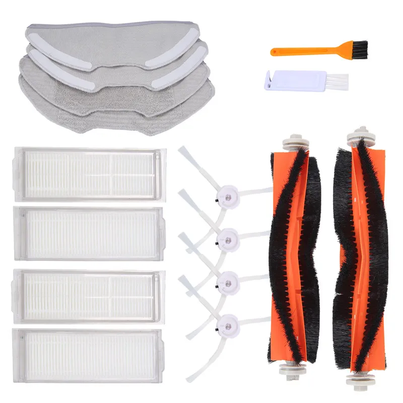 

A43F-For Xiaomi Mi Robot Vacuum-Mop 2 Lite / Pro / MJSTL / MJST1SHW Robot Vacuum Spare Parts Main Side Brush Hepa Filter