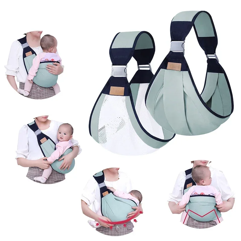 Baby Carrier Wrap Multifunctional Baby Carrier Ring Sling for Baby Toddler Carrier Accessories Easy Carrying Artifact Ergonomic