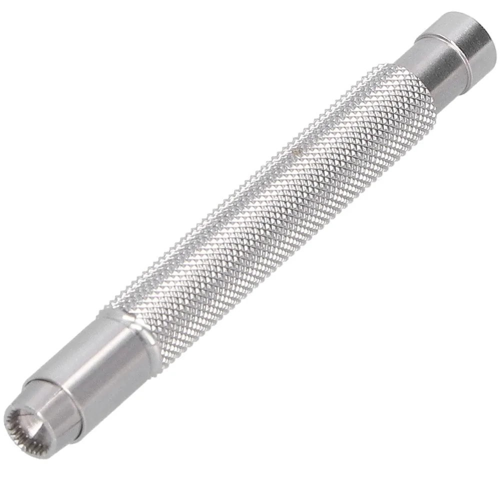 Alloy Steel Material Watch Crown Winder Silver Color Multiple Sizes Watch Mechanical Winding Tool Watch Crown Helper Watchmakers