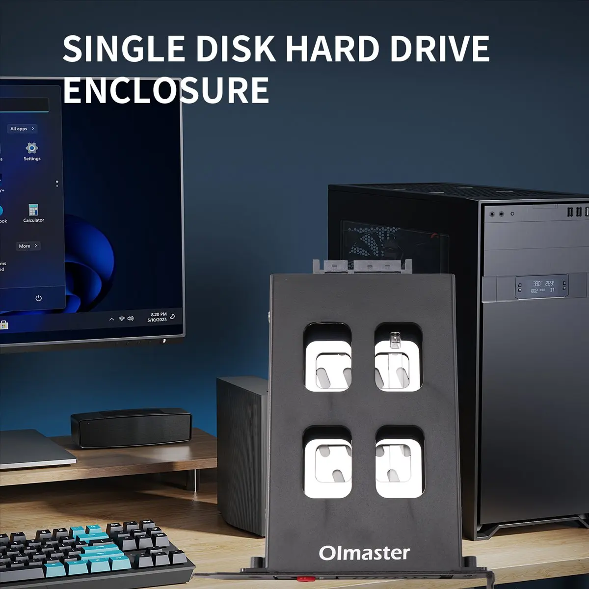 

Корпус мобильной стойки Pci, чехол для жесткого диска для 2,5-дюймового адаптера жесткого диска Sdd