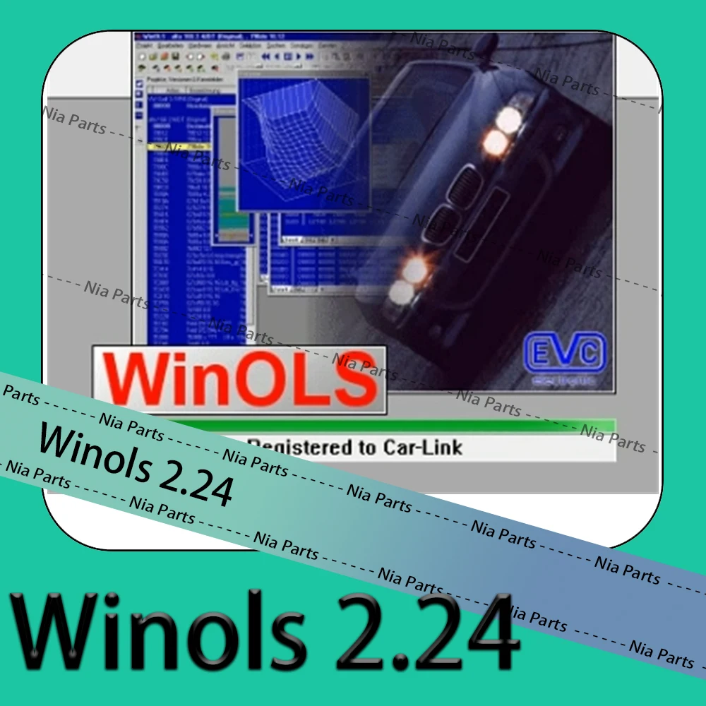 Winols 2,24 инструменты для автомобиля, инструменты для проверки, авторемонтный бокс, диагностическое оборудование, автомобильное обслуживание, сканирующий инструмент WINOLS VCI