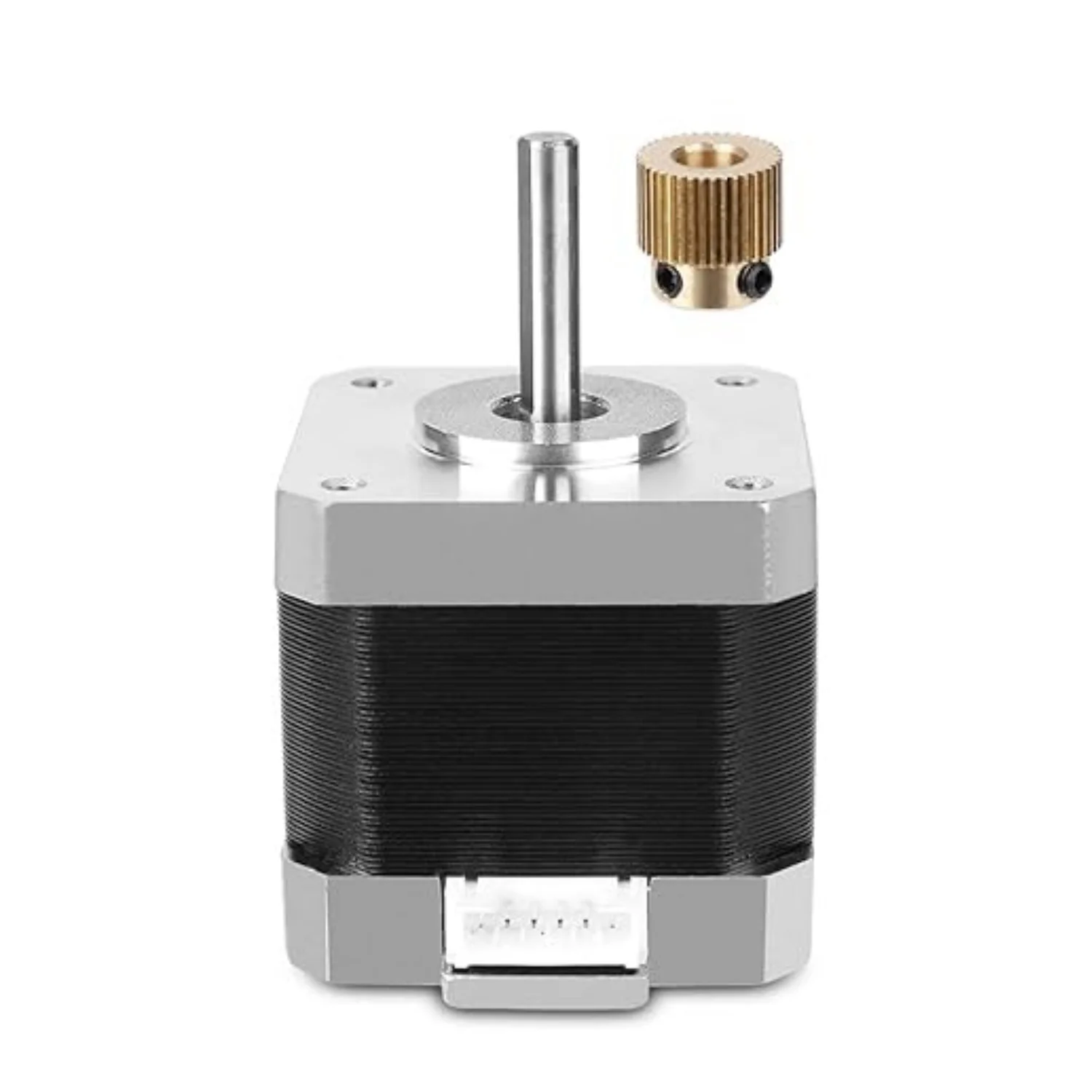 Motor de passo Creality42-40 com engrenagem extrusora, para extrusora de impressora 3D, compatível com eixo Ender3/Ender5/CR-10 Impressora 3D