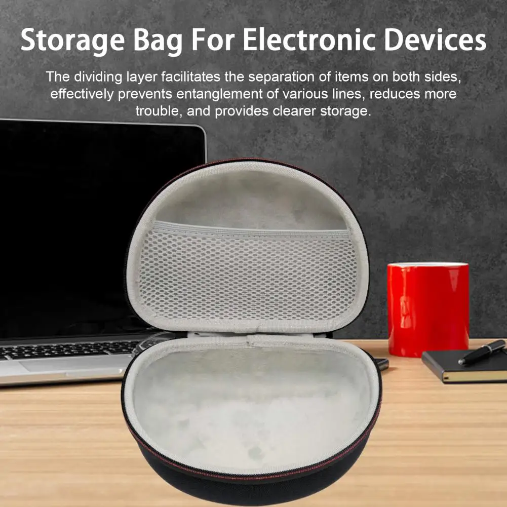 Storage Bag for Electronic Devices Semi-hard Carrying Case for Gadgets Durable Headphone Storage Case for Audio-technica