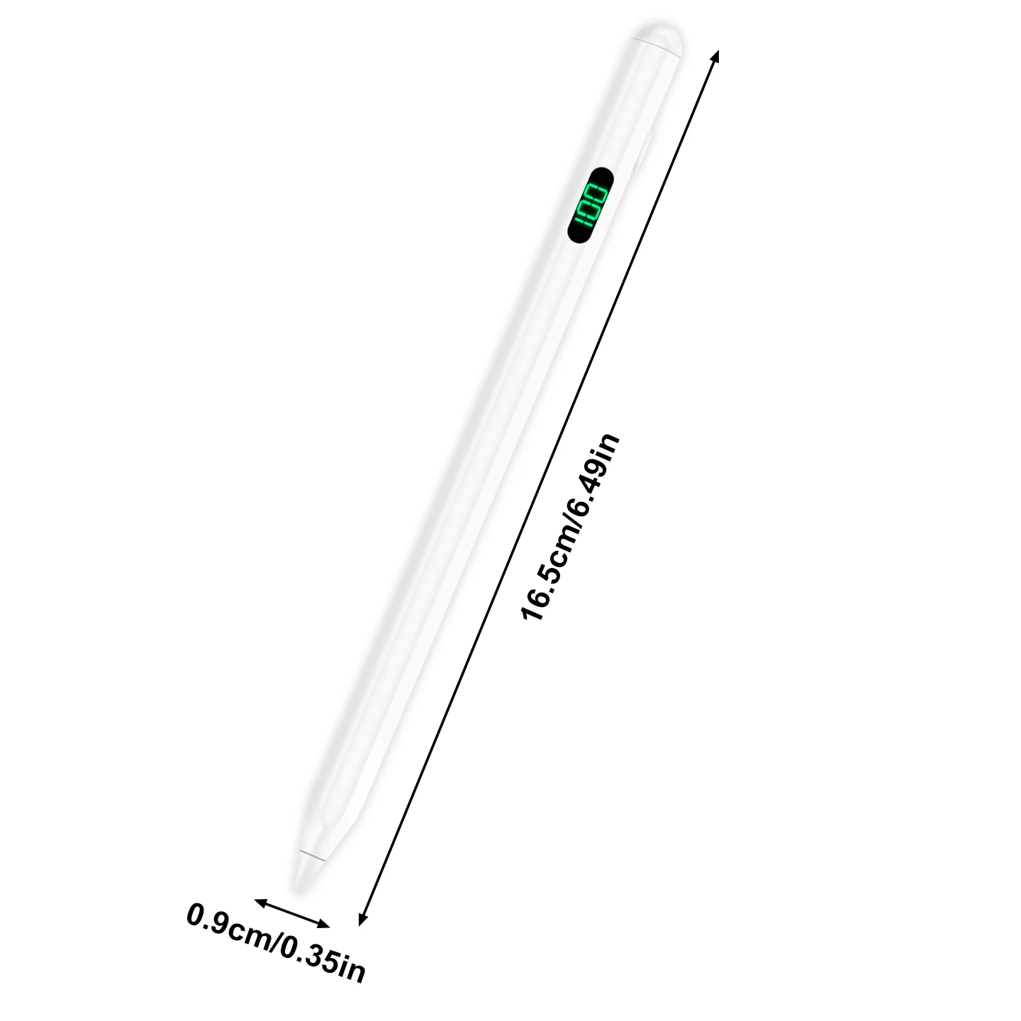 Android Stylus Pen for Phones & Tablets, Magnetic Side, Fast Charging Long Battery, Tilt Sensitivity, Smooth Precision Writing