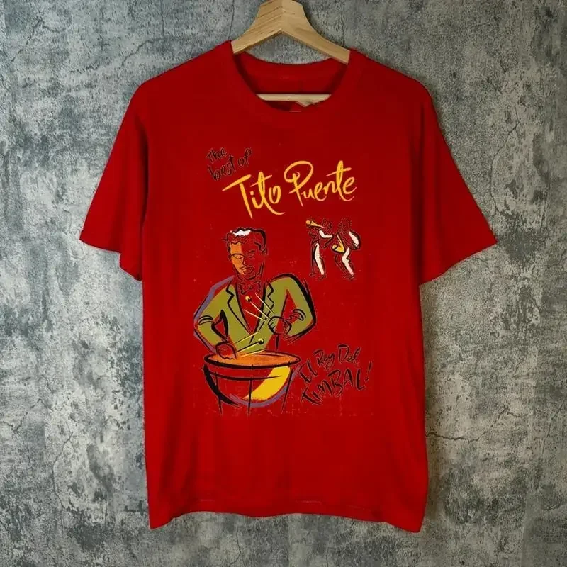 Camiseta The Best of Tito Puente El Rey Del Timba, talla completa S 5XL