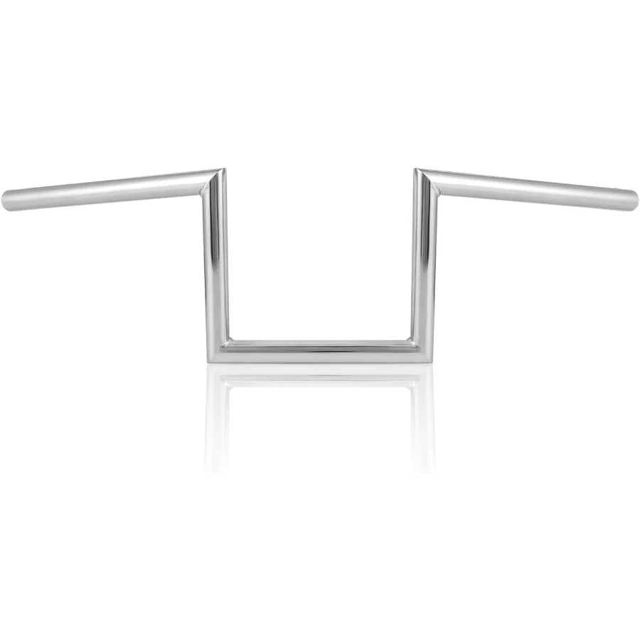 

OUMUR Motorcycle Handlebar 8 Rise 1 Inch Ape Hanger ZBars for Harley Sportster XL883 XL1200 Softail Dyna For Yamaha Suzuki Kawa