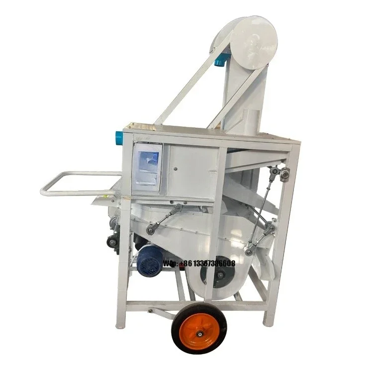Wheat, soybean, sorghum, grain specific gravity cleaning and classifying machine, precision seed screening machine