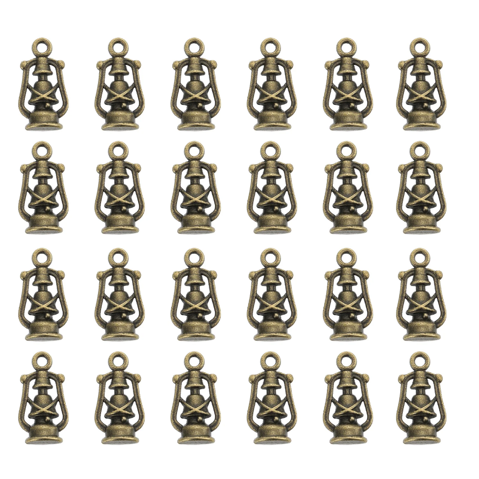 

100pcs Vintage Alloy Charms For Diy Jewelry Making Durable Pendants Craft Noble Design Necklace Bracelet Earring Decorative