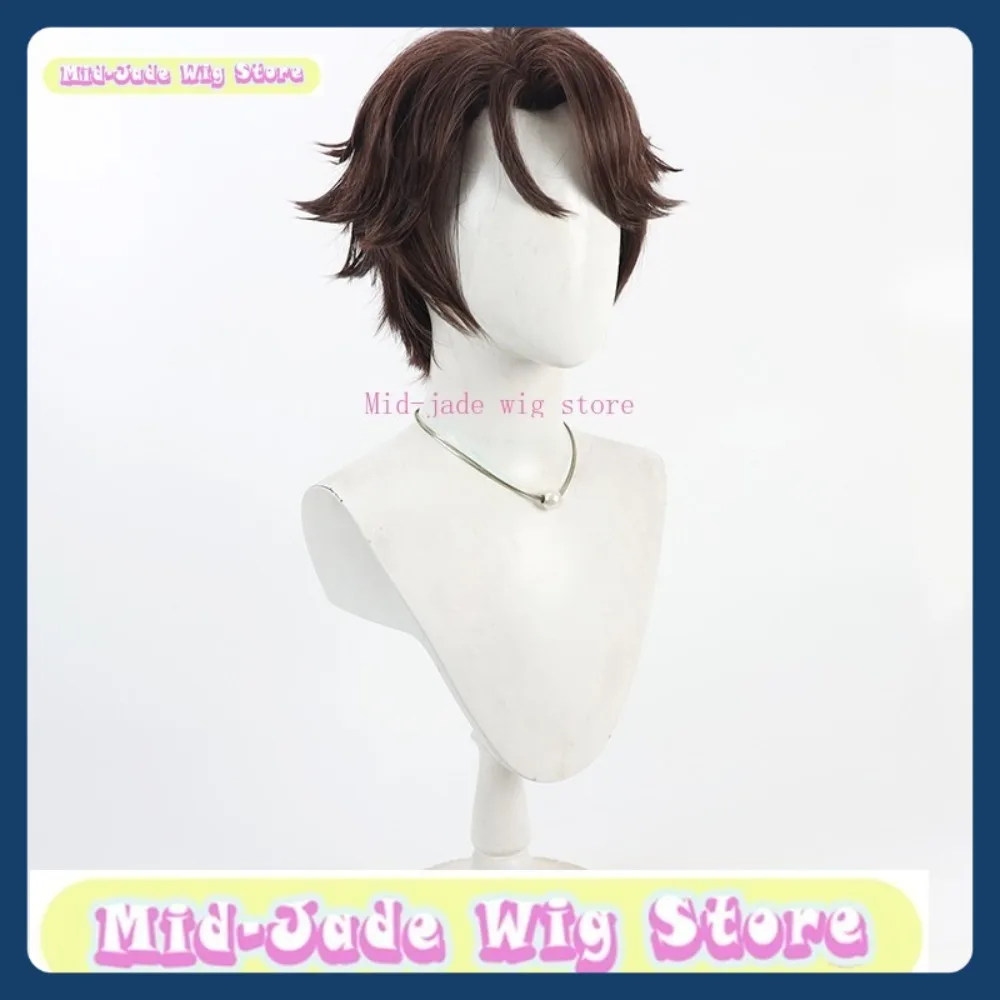 ミッドジェイドウィッグストアアイデンティティチーム預言者エリコスプレウィッグアニメゲームロールプレイング人工毛ハロウィンパーティー