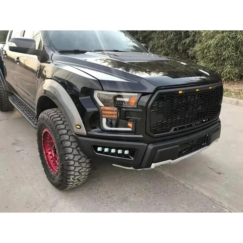 High Quality Nice Looking Full Upgr Front Bumper Body Kit Fit Ranger T T T + Adapt + Pickup Truck Modifiion Car Ext