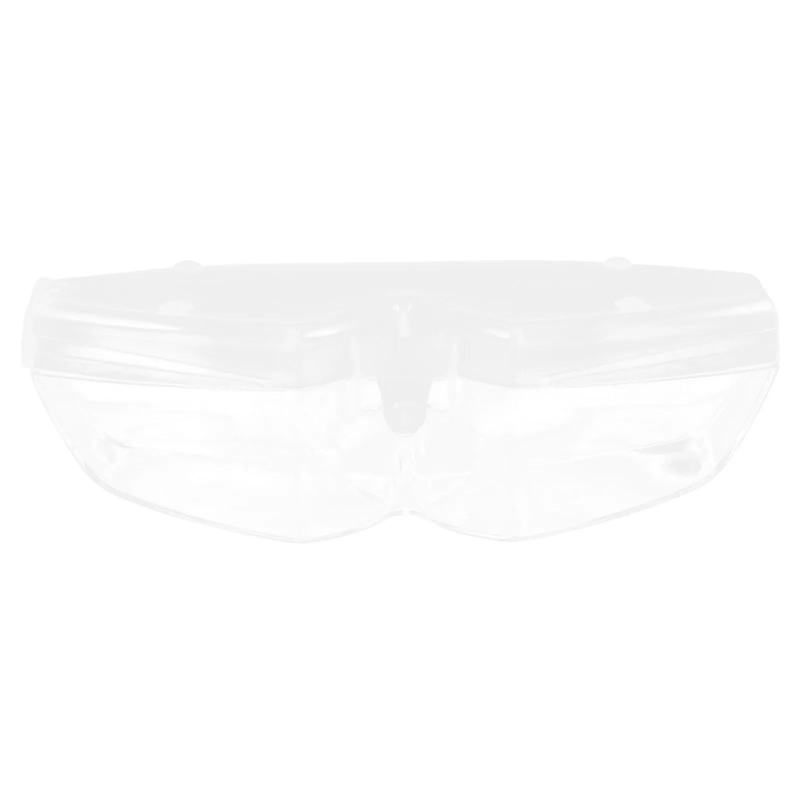 Plastic Swim Goggle Case Compact Lightweight Goggle Storage Box Protective Carrying Container for Swimming Eyewear Travel Sports
