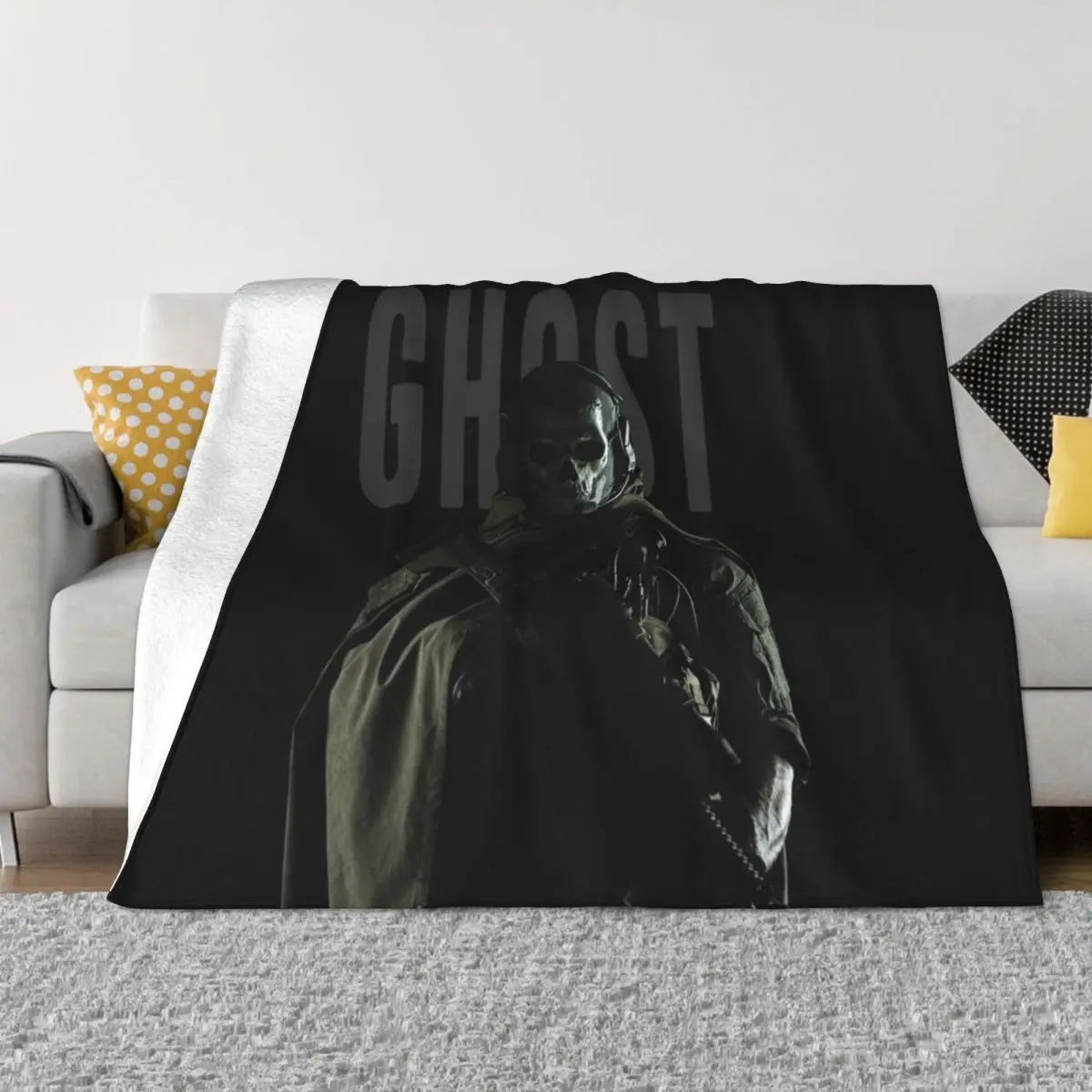 

Ghost fan art Throw Blanket Personalized Gift Sofa Blankets